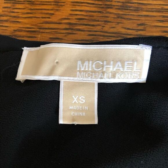 Michael Michael Kors Black Chiffon Witchy, Maxi Dress - Picture 7 of 14